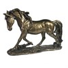 Изделие декоративное Лошадь цвет: темное золото L32W9H22см - фото 69629