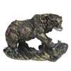 Фигурка декоративная Медведь цвет: бронза L26W11H16см - фото 69644