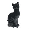 Фигура декоративная Кошка черная L12W9H21.5см - фото 69684
