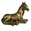 Фигура декоративная Лошадь цвет: золото L14W8.5H10см - фото 69705