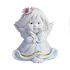 Фигура декоративная Малышка-ангел с цветами в волосах L7W8H9см - фото 69805