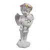 Фигура декоративная Ангел с мишкой L5W6H12см - фото 69834