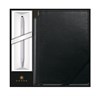 Набор: Шариковая ручка Classic Century Chrome и Записная книжка Journal Classic Black Кросс (Cross) 3502/1M - фото 92563