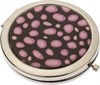 Зеркало серия "Дикая природа" карманное круглое, d 7 см Деваль Бьюти (Dewal Beauty) JM-01234B - фото 94185