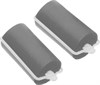 Бигуди резиновые серые d 28 мм x 70 мм (10 шт) Деваль Бьюти (Dewal Beauty) DBRZ28 - фото 94284