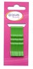 Невидимки зеленые 50 мм (12 шт) волна Деваль Бьюти (Dewal Beauty) N-12GREEN - фото 94579