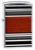 Широкая зажигалка Zippo Pipe Steel and Wood 28676 - фото 95125