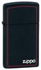 Узкая зажигалка Zippo Classic 1618ZB - фото 95143