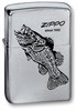 Широкая зажигалка Zippo BLACK BASS 200 - фото 95441
