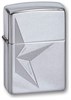 Широкая зажигалка Zippo HALF STAR 250 - фото 95445