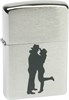 Широкая зажигалка Zippo Cowboy Couple 200 - фото 95493
