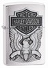 Широкая зажигалка Zippo H-d made in USA 200HD.H284 - фото 95504