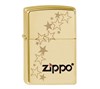Широкая зажигалка Zippo Stars 254B - фото 95510