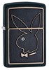 Широкая зажигалка Zippo Playboy Swarovski 28816 - фото 95563