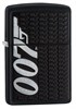Зажигалка Zippo James Bond с покрытием Black Matte, 29718 - фото 95617