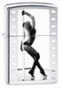 Широкая зажигалка Zippo Pole Dancer 28448 - фото 95700