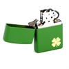 Широкая зажигалка Zippo Shamrock 21032 - фото 95809