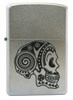 Широкая зажигалка Zippo Tattoo Skull 205 - фото 95824
