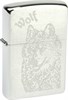 Широкая зажигалка Zippo Wolf 200 - фото 95836