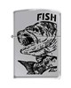 Широкая зажигалка Zippo FISH - BIG MOUTH 250 - фото 95887