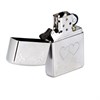 Широкая зажигалка Zippo Heart To Heart 24016 - фото 95940