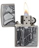 Широкая зажигалка Zippo Cowboy 24879 - фото 96008