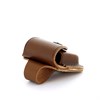 Чехол для зажигалки Zippo LPLB коричневый с ремешком - фото 96025