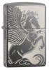 Широкая зажигалка Zippo Pegasus 28802 - фото 96075