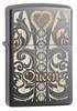 Широкая зажигалка Zippo Queen 28797 - фото 96078