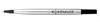 Стержень Роллер для использования в ручках-роллерах Паркер, линия письма – тонкая 0,5мм, чернила чер - фото 96813