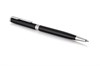 Ручка шариковая тонкая Essential Sonnet Laque Black CT Паркер (Parker) 1931503 - фото 96960