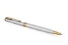 Ручка шариковая тонкая Essential Sonnet Stainless Steel GT Паркер (Parker) 1931508 - фото 96977