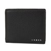 Кошелёк Кросс (Cross) RTC Black, кожа наппа, тисненая, чёрный, 11 х 9 х 1,5 см - фото 99216