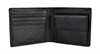 Кошелёк Кросс (Cross) RTC Black, кожа наппа, тисненая, чёрный, 11 х 9 х 1,5 см - фото 99217