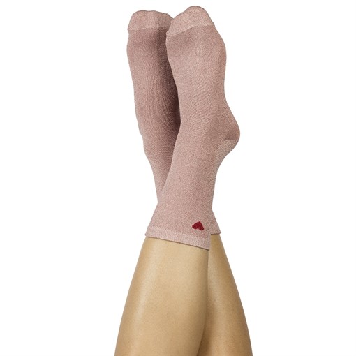 Носки heart socks розовые - фото 324614