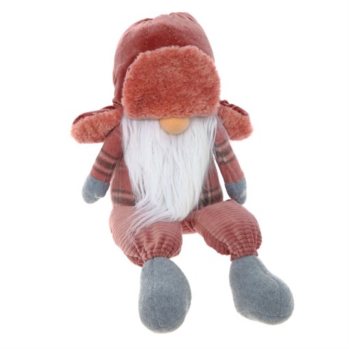 Игрушка набивная "Гном", L25 W17 H50 см/L25 W17 H27 см - фото 335720