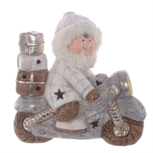 Фигурка декоративная "Ребенок", L19,5 W9,5 H19 см, (2хLR44, вход.) - фото 336099
