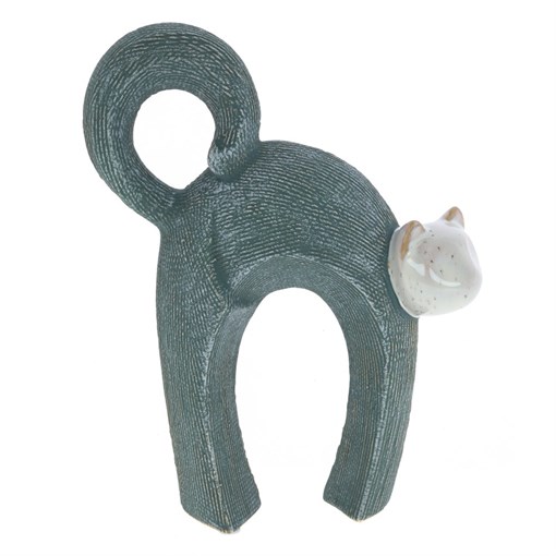Фигурка декоративная "Кошка", L18,5 W7 H23 см - фото 337584
