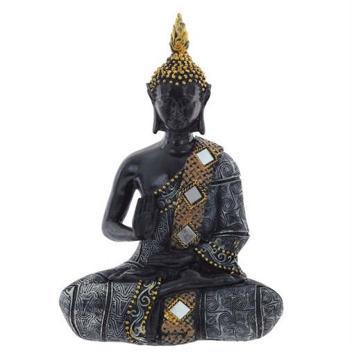 Фигурка декоративная "Будда", L18 W10,5 H25,5 см - фото 342009