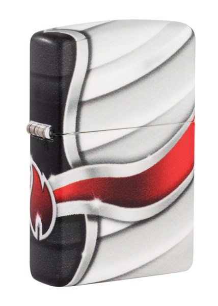 Зажигалка Zippo Flame Design с покрытием White Matte, латунь/сталь, белая, матовая, 38x13x57 мм - фото 354389