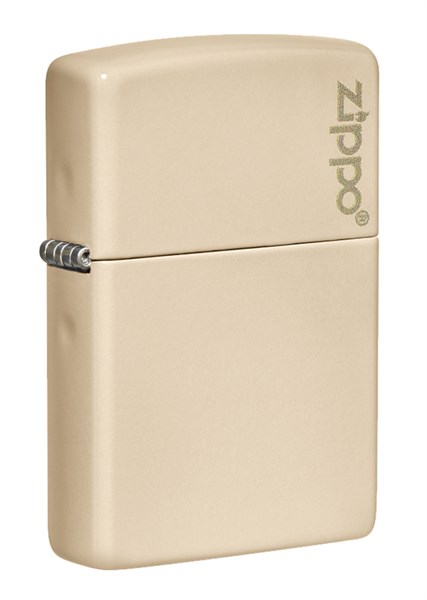Зажигалка ZIPPO Classic с покрытием Flat Sand, латунь/сталь, бежевая, матовая, 38x13x57 мм - фото 354584