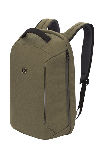 Рюкзак-антивор SWISSGEAR 15'', хаки, Heather 600D, 31 x 16 x 47 см, 23 л - фото 355182