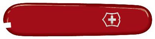 Передняя накладка для ножей VICTORINOX 91 мм, пластиковая, красная - фото 355593