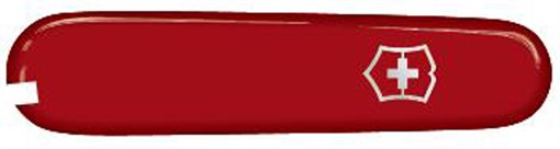 Передняя накладка для ножей VICTORINOX 84 мм, пластиковая, красная - фото 355598