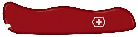 Передняя накладка для ножей VICTORINOX 111 мм, нейлоновая, красная - фото 355602