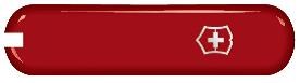 Передняя накладка для ножей VICTORINOX 65 мм, пластиковая, красная - фото 355628