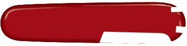 Задняя накладка для ножей VICTORINOX 91 мм, пластиковая, красная - фото 355643