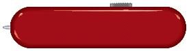 Задняя накладка для ножей VICTORINOX 58 мм, пластиковая, красная - фото 355657