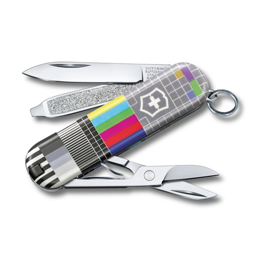 Нож-брелок VICTORINOX Classic "Retro TV", 58 мм, 7 функций - фото 355844