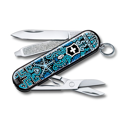 Нож-брелок VICTORINOX Classic "Ocean Life", 58 мм, 7 функций - фото 355852